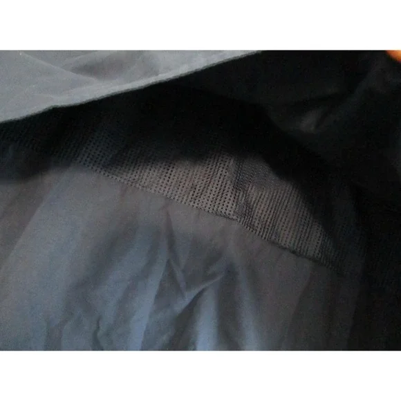 VTG UNC Tar Heels Windbreaker Mens XXL Navy Blue Nike Center Swoosh Pullover - Picture 10 of 11